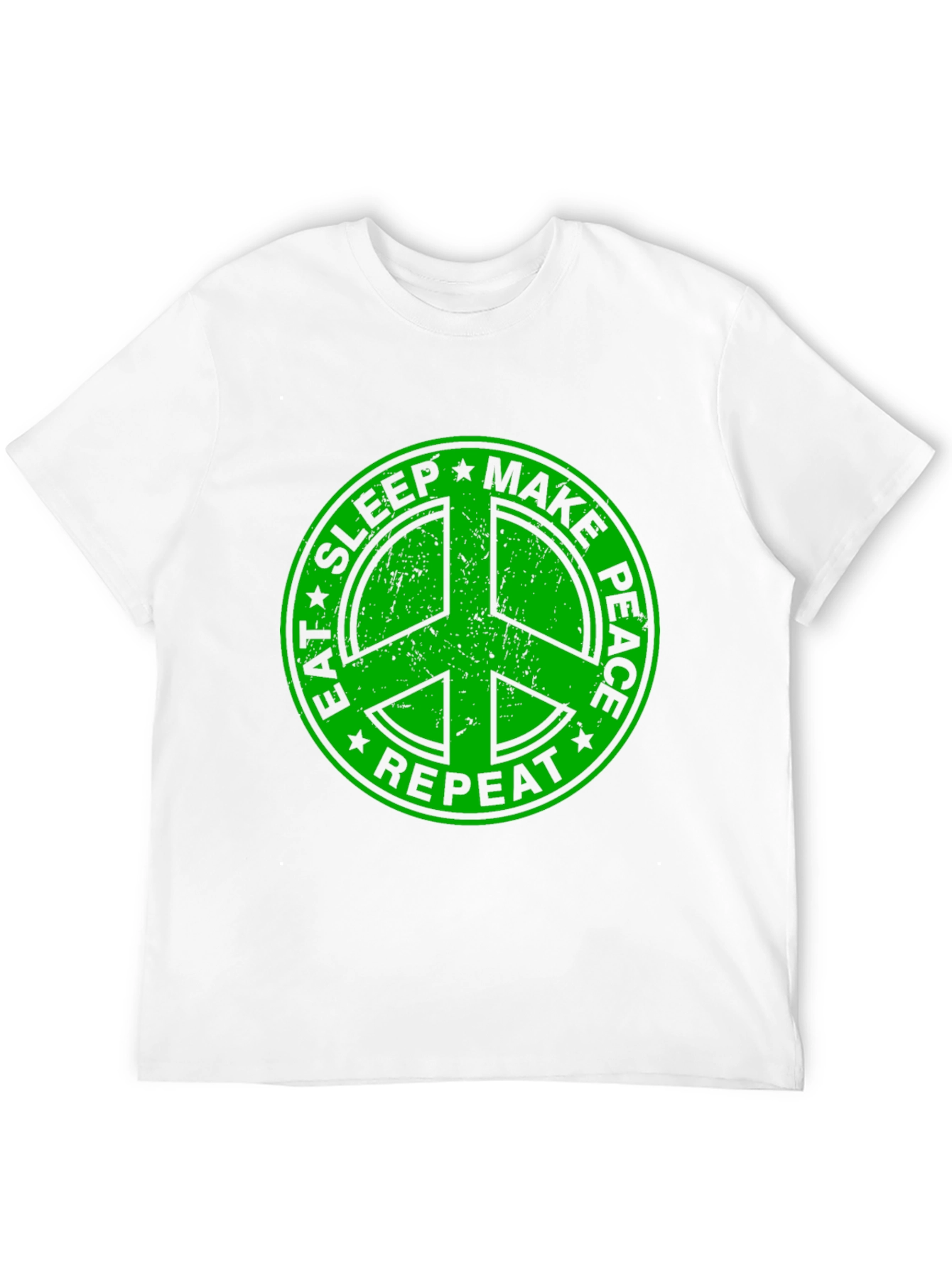 Eat Sleep Make Peace Repeat Graphic Tee