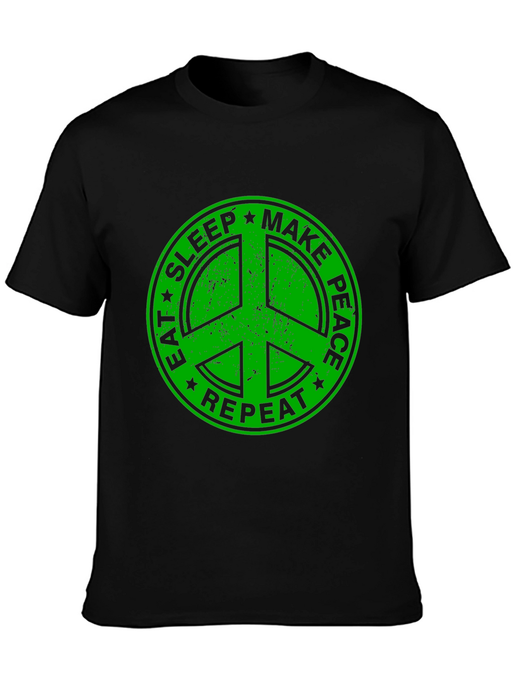 Eat Sleep Make Peace Repeat Graphic Tee