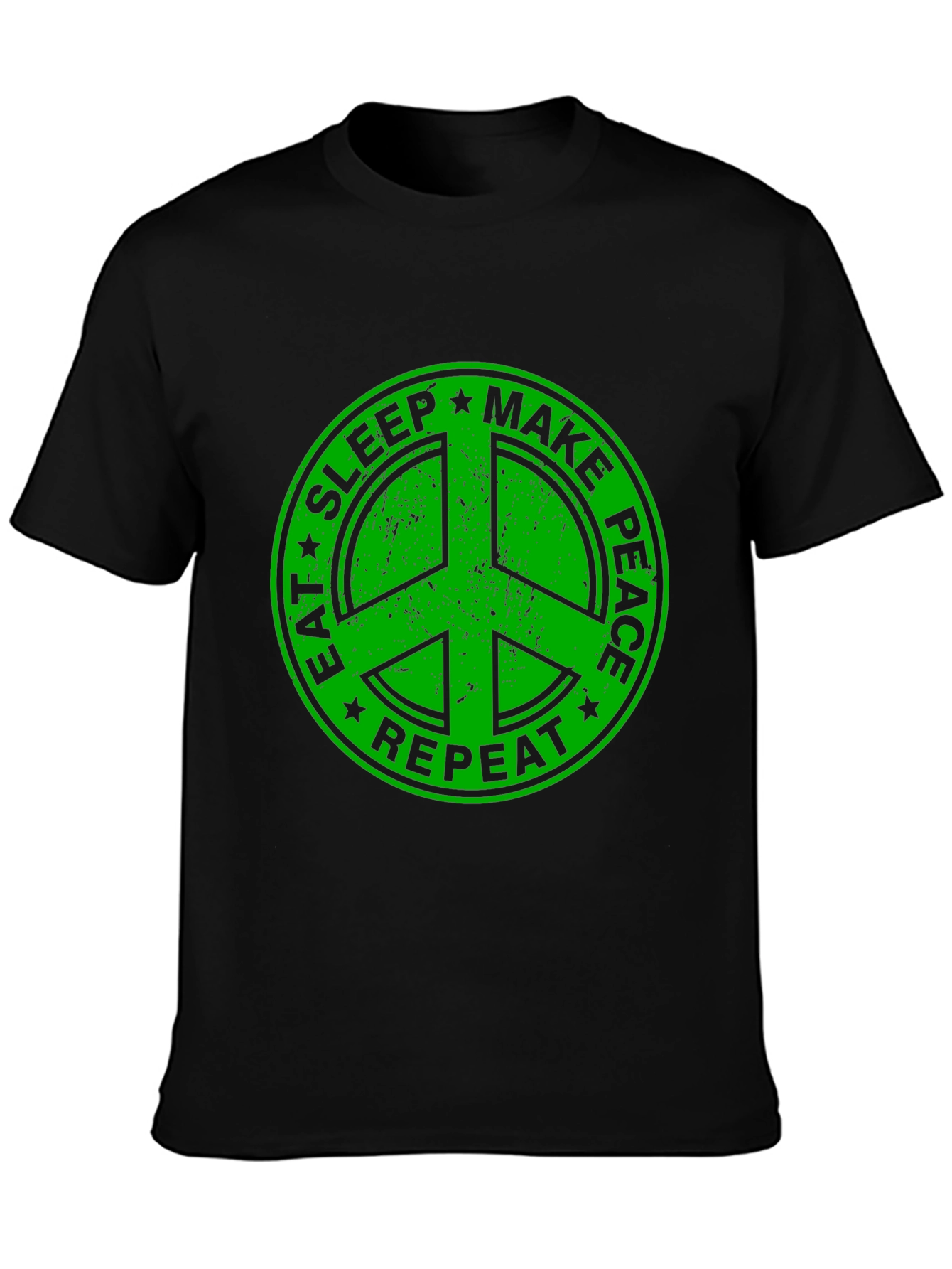 Eat Sleep Make Peace Repeat Graphic Tee