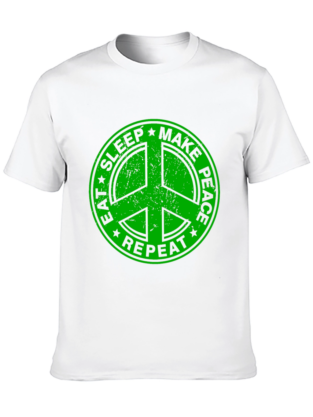 Eat Sleep Make Peace Repeat Graphic Tee
