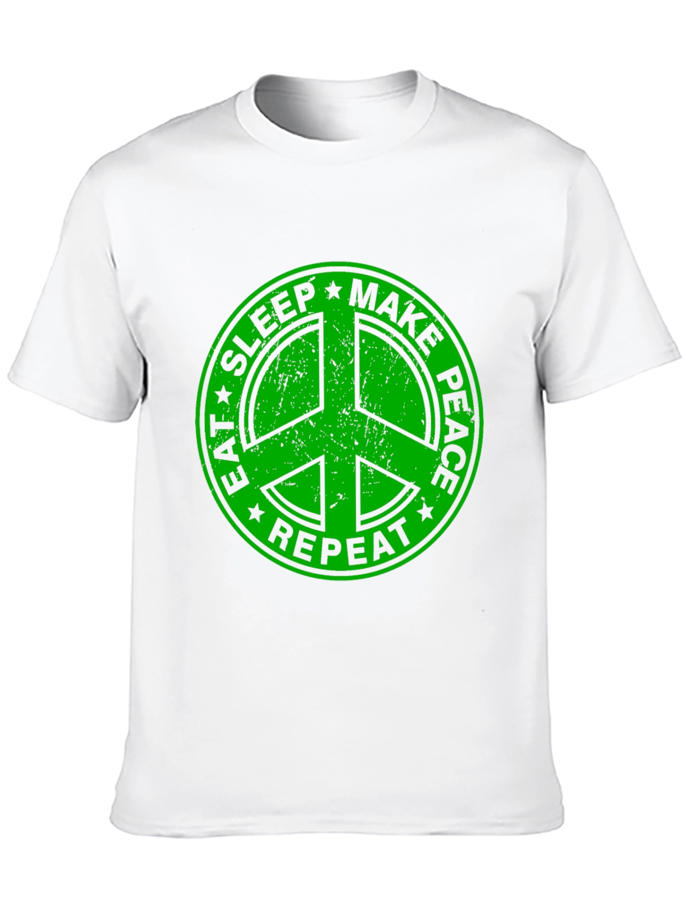 Eat Sleep Make Peace Repeat Graphic Tee