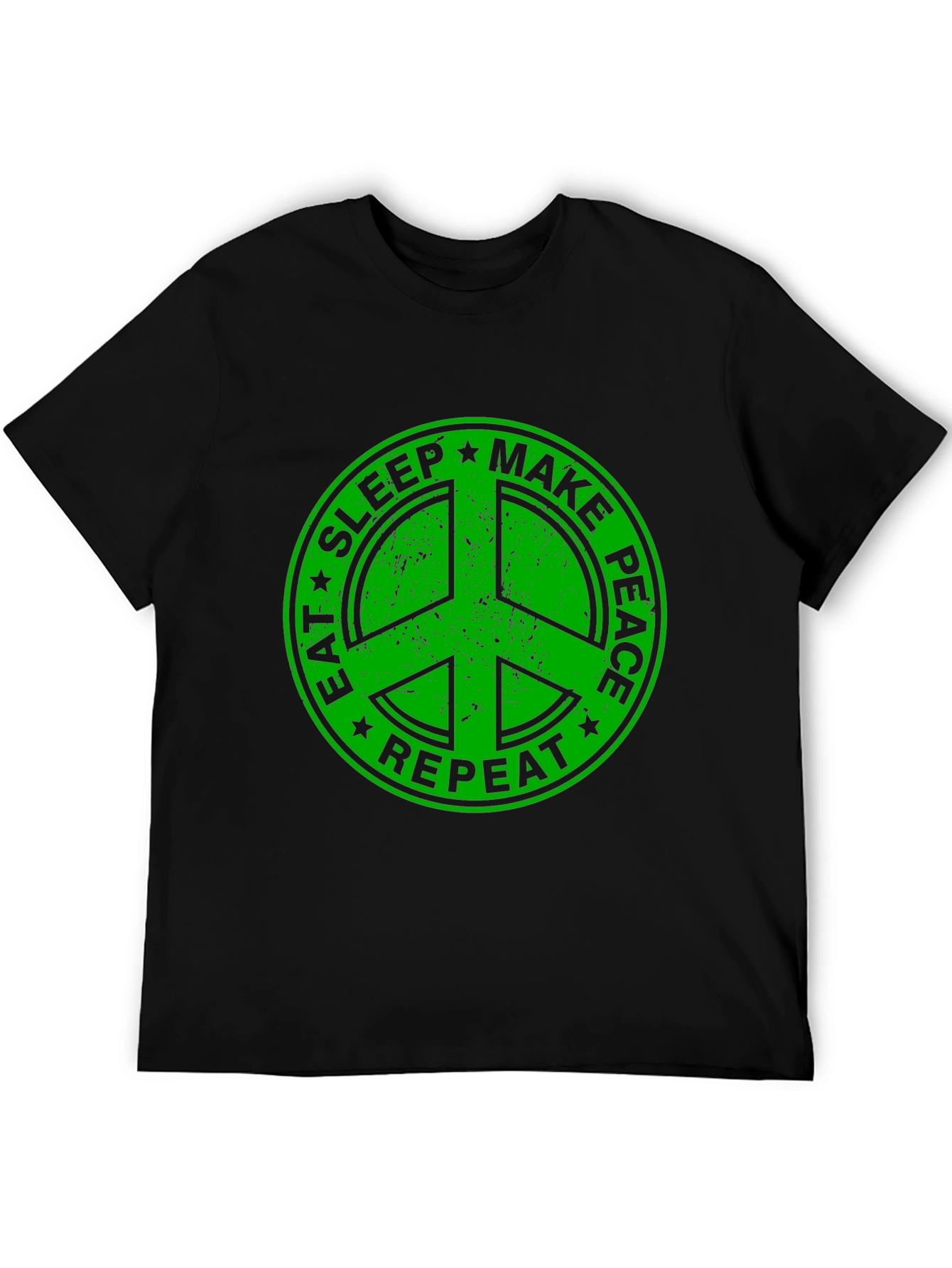 Eat Sleep Make Peace Repeat Graphic Tee