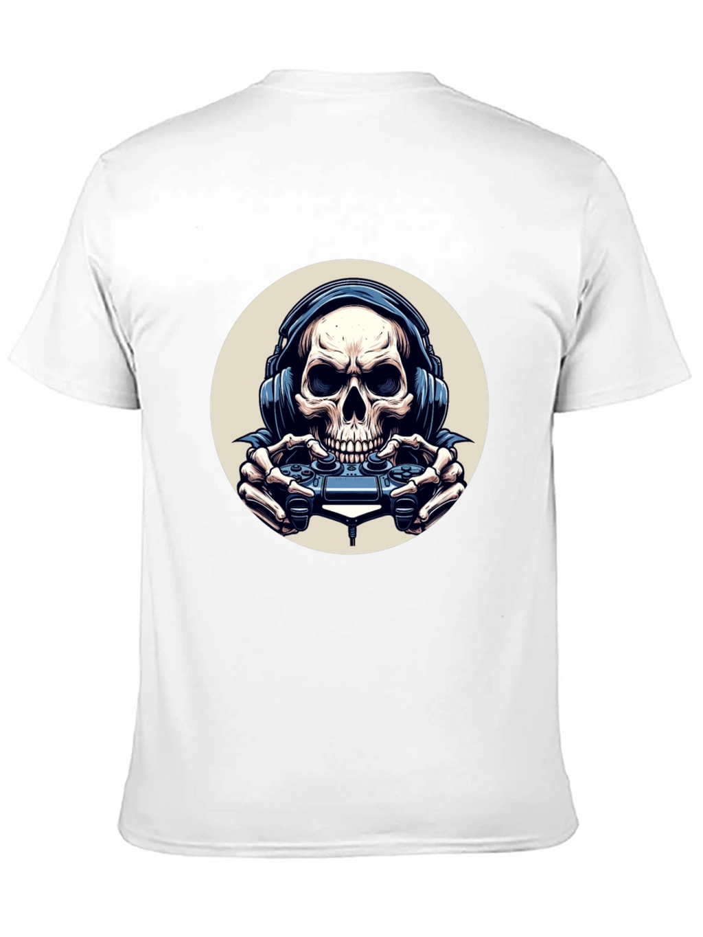 Skull Gamer Black T-Shirt