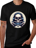 Skull Gamer Black T-Shirt