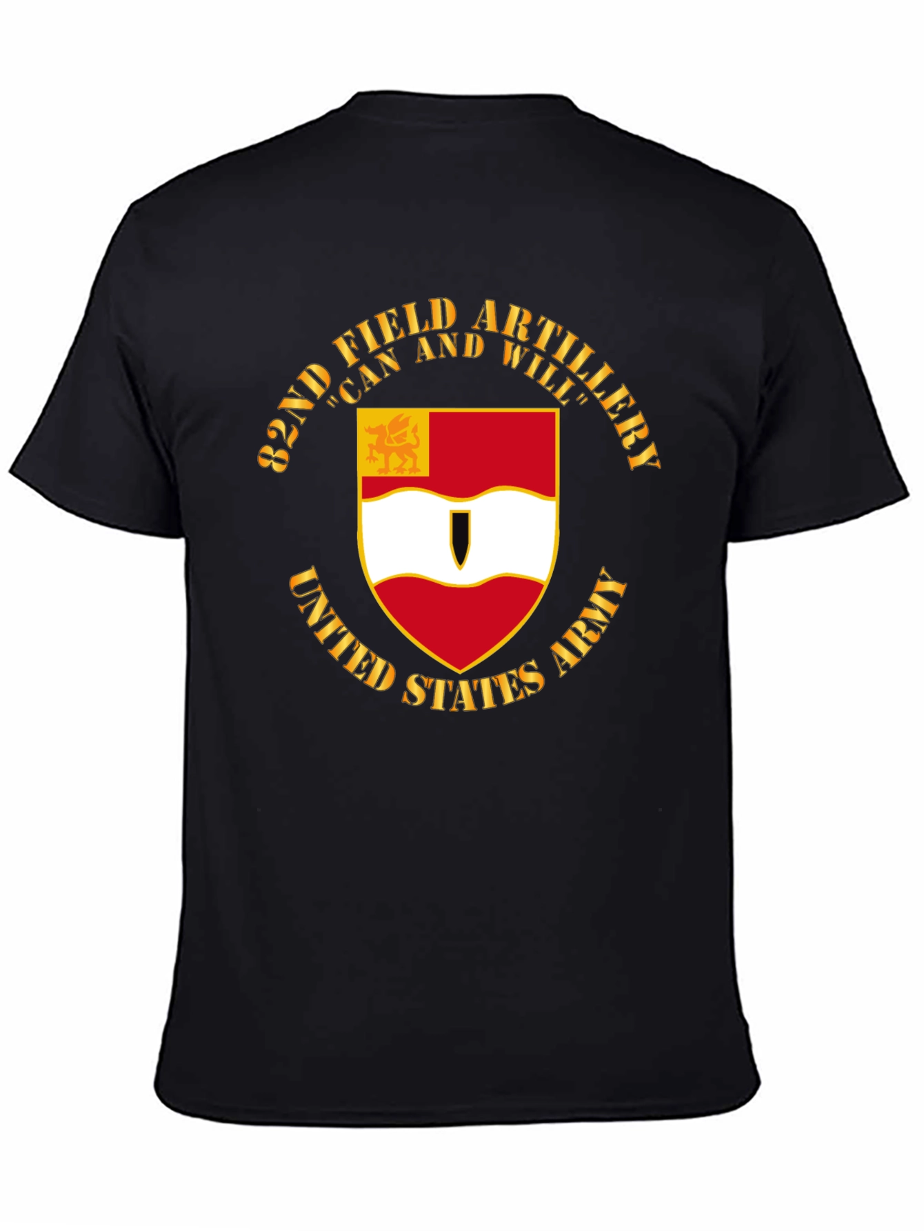 82nd Field Artillery T-Shirt: Can and Will