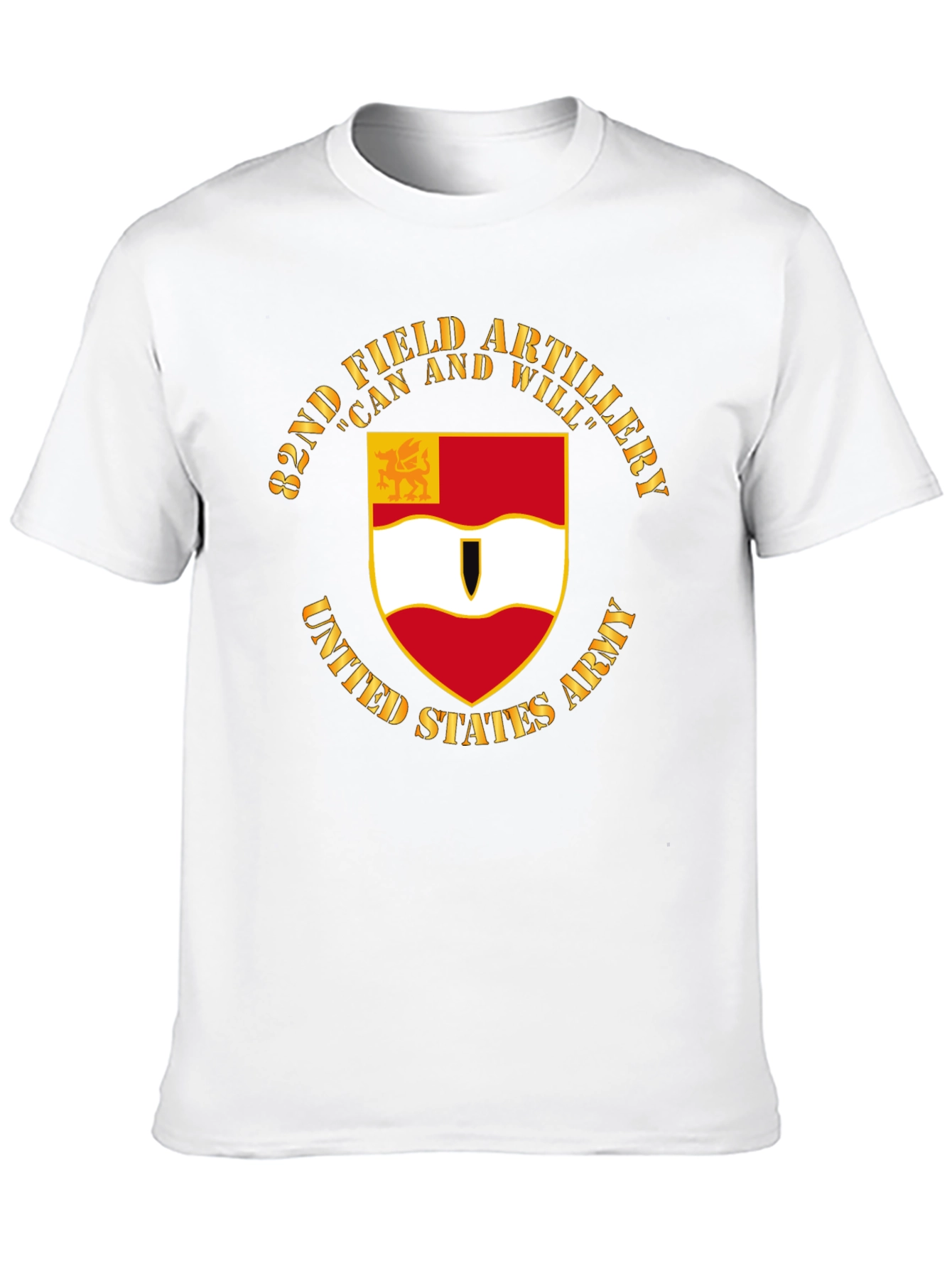 82nd Field Artillery T-Shirt: Can and Will