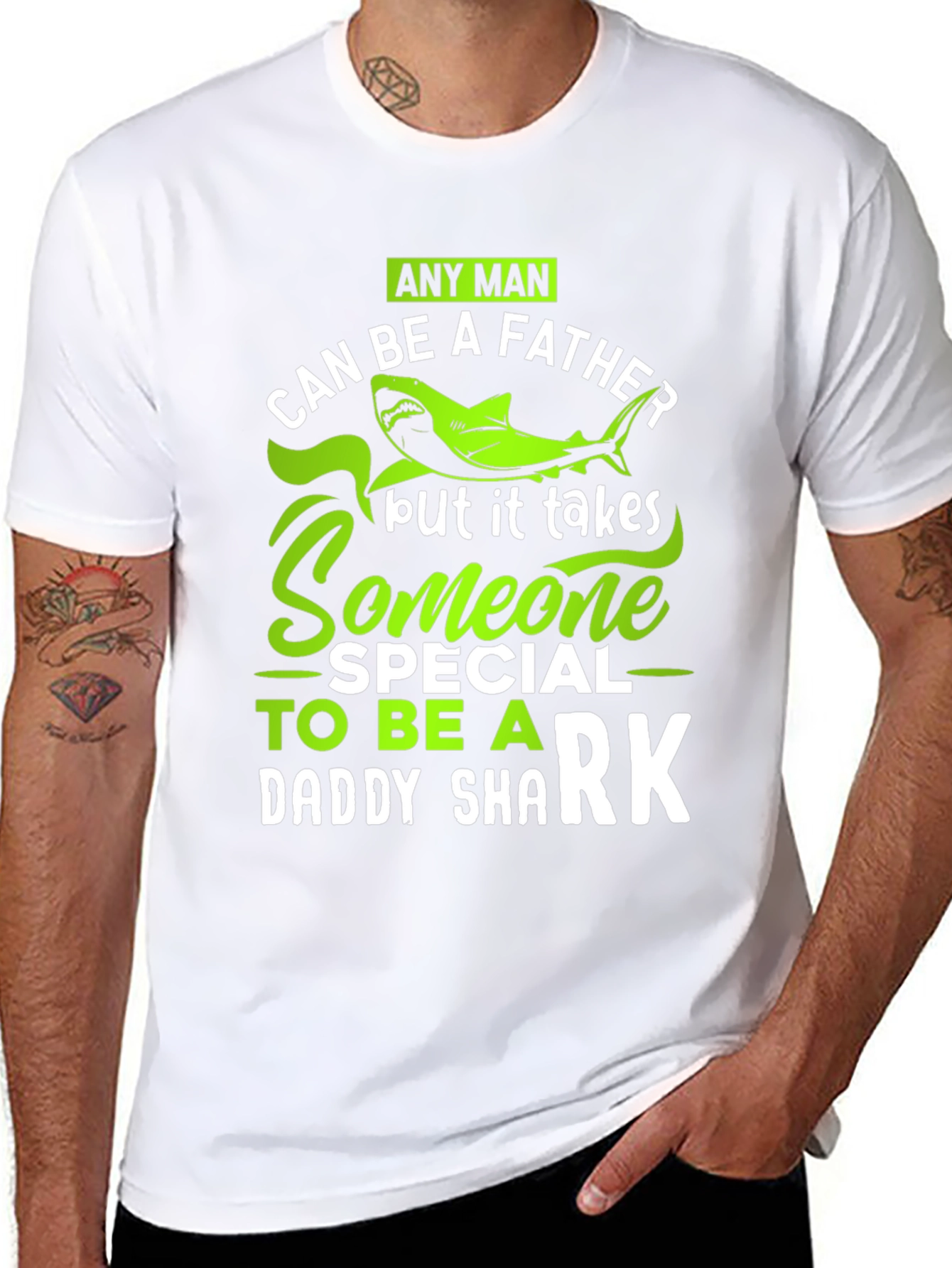 Daddy Shark T-Shirt - Special Dad Tee