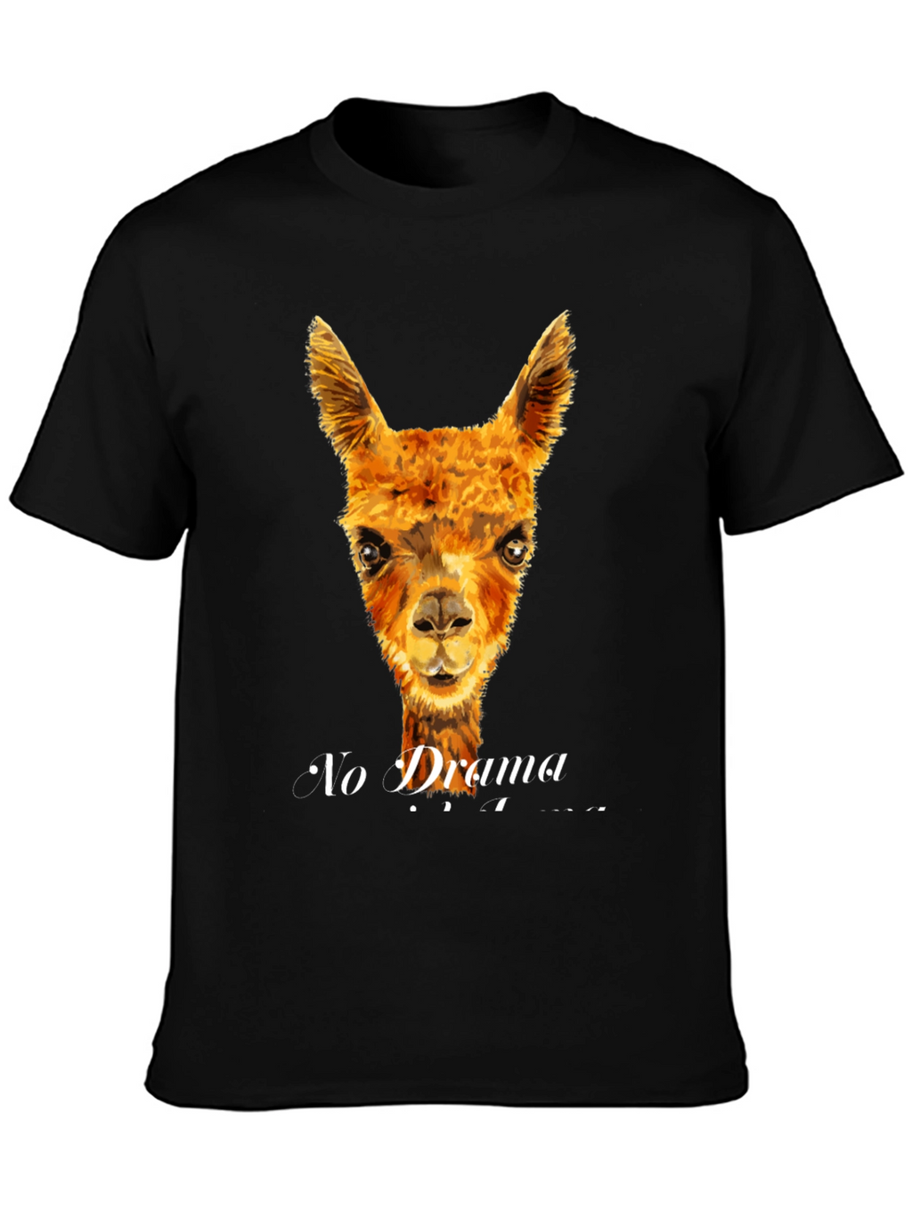 No Drama Llama T-Shirt - Funny Animal Tee