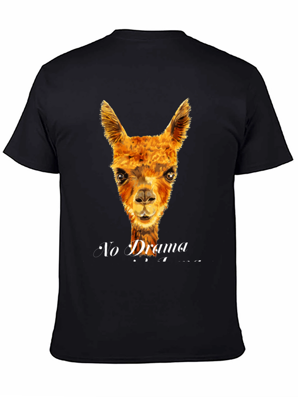 No Drama Llama T-Shirt - Funny Animal Tee