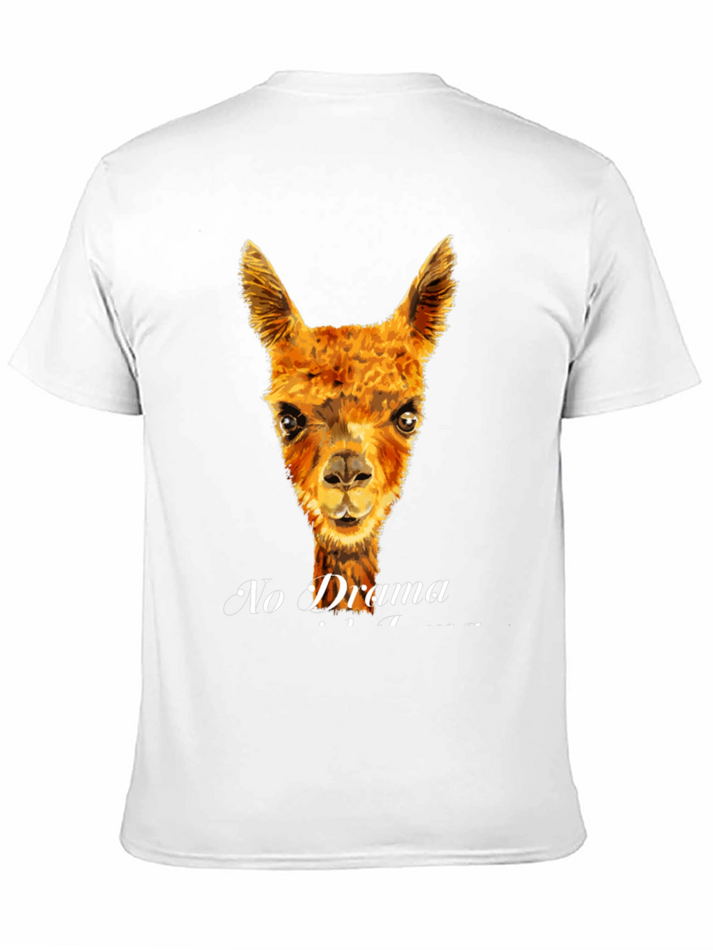 No Drama Llama T-Shirt - Funny Animal Tee
