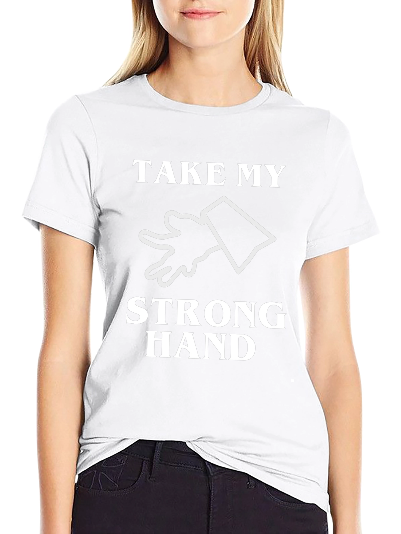 Take My Strong Hand Graphic Tee