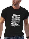 Oil Loving Mom Graphic Tee - Black