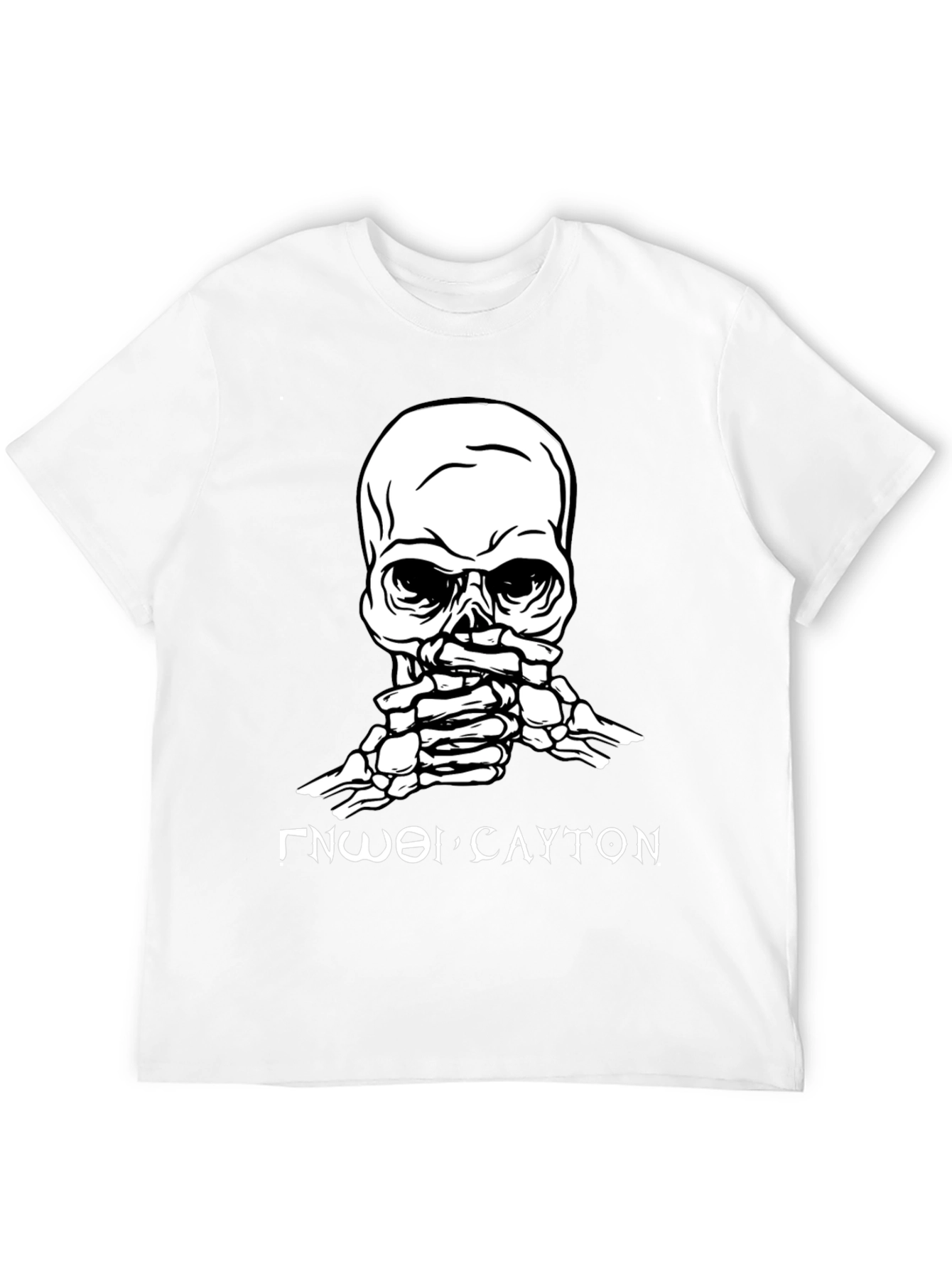 Skull & Bones Graphic Tee - Know Thyself T-Shirt