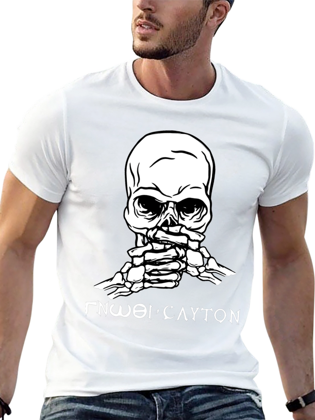 Skull & Bones Graphic Tee - Know Thyself T-Shirt