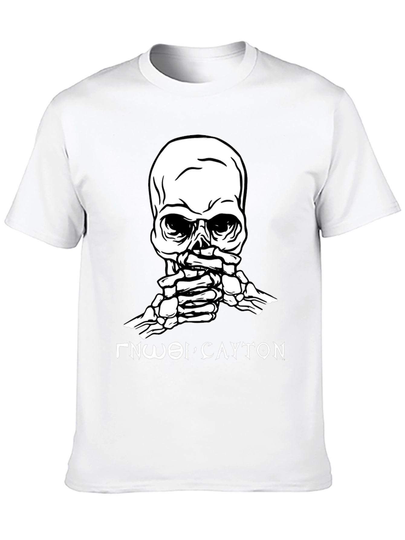 Skull & Bones Graphic Tee - Know Thyself T-Shirt