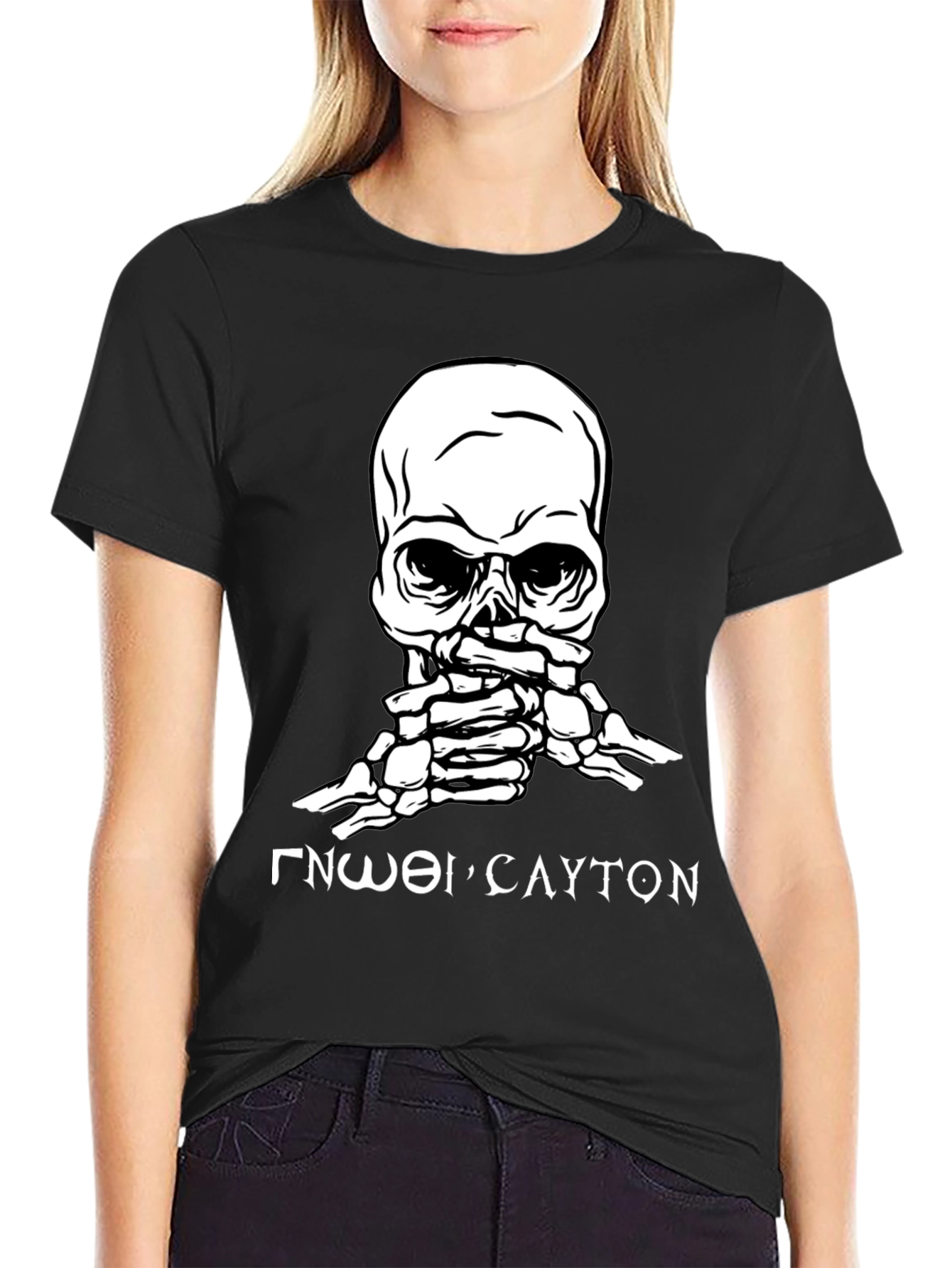 Skull & Bones Graphic Tee - Know Thyself T-Shirt
