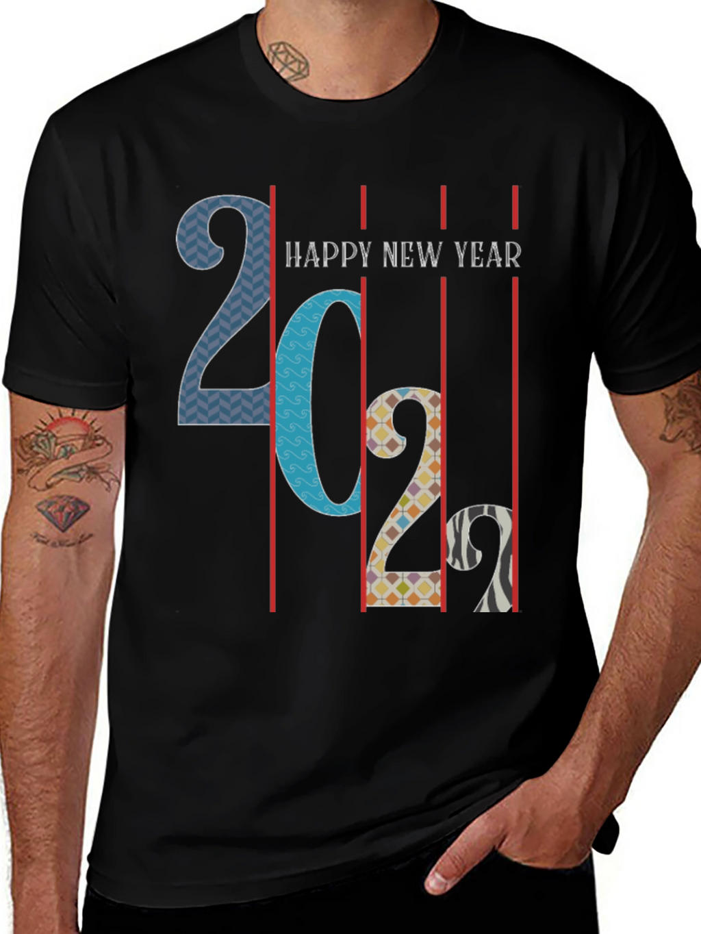 Happy New Year 2022 Graphic Tee - Unisex