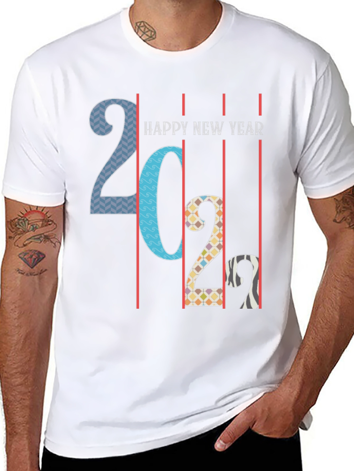 Happy New Year 2022 Graphic Tee - Unisex