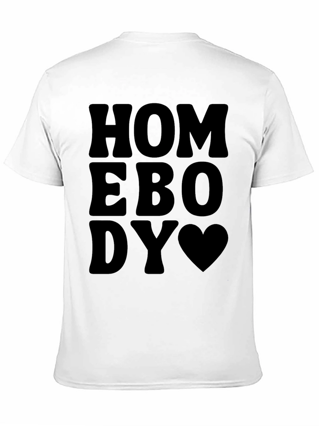 Homebody Heart Graphic Tee - Casual Comfort