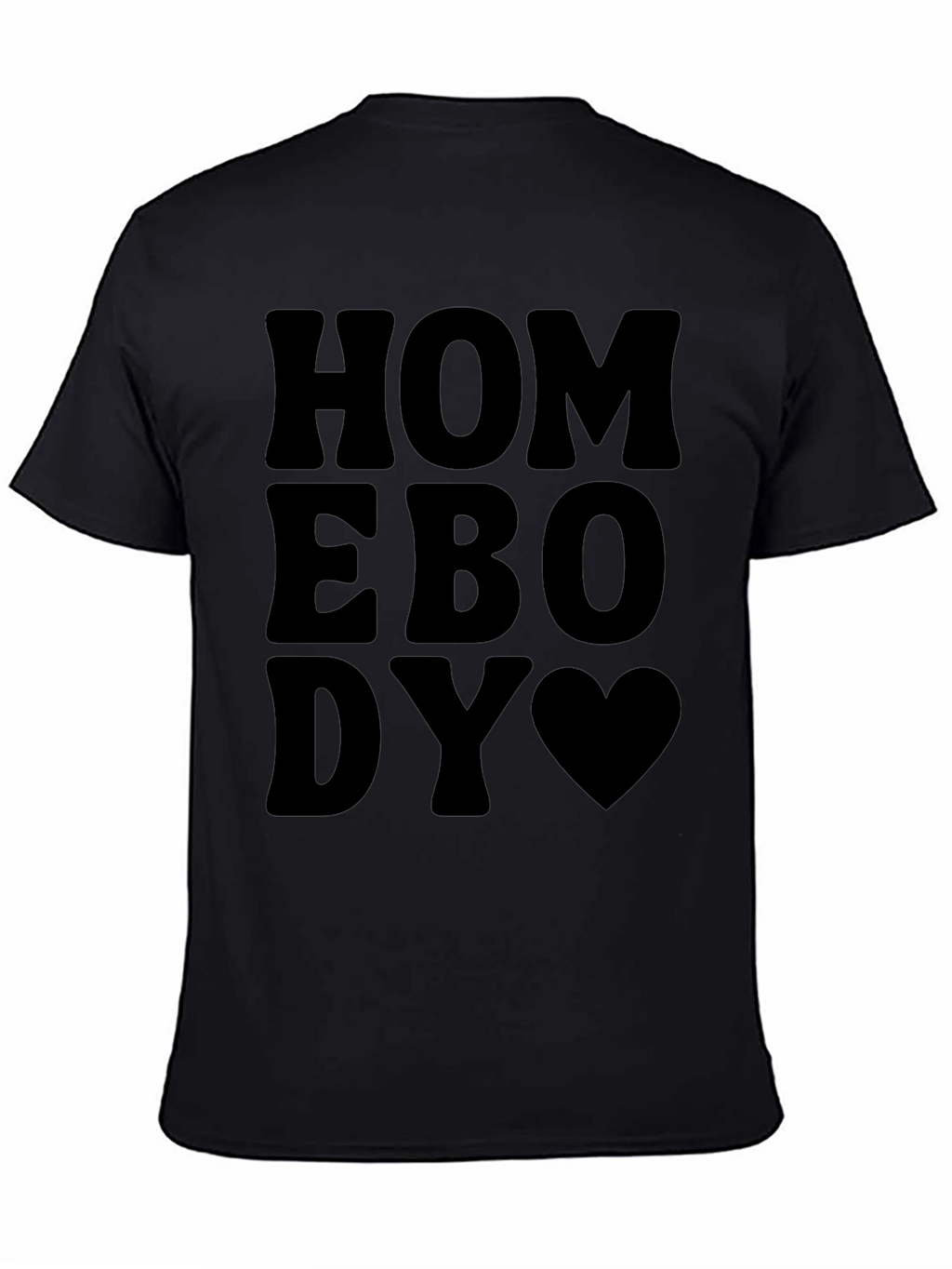 Homebody Heart Graphic Tee - Casual Comfort