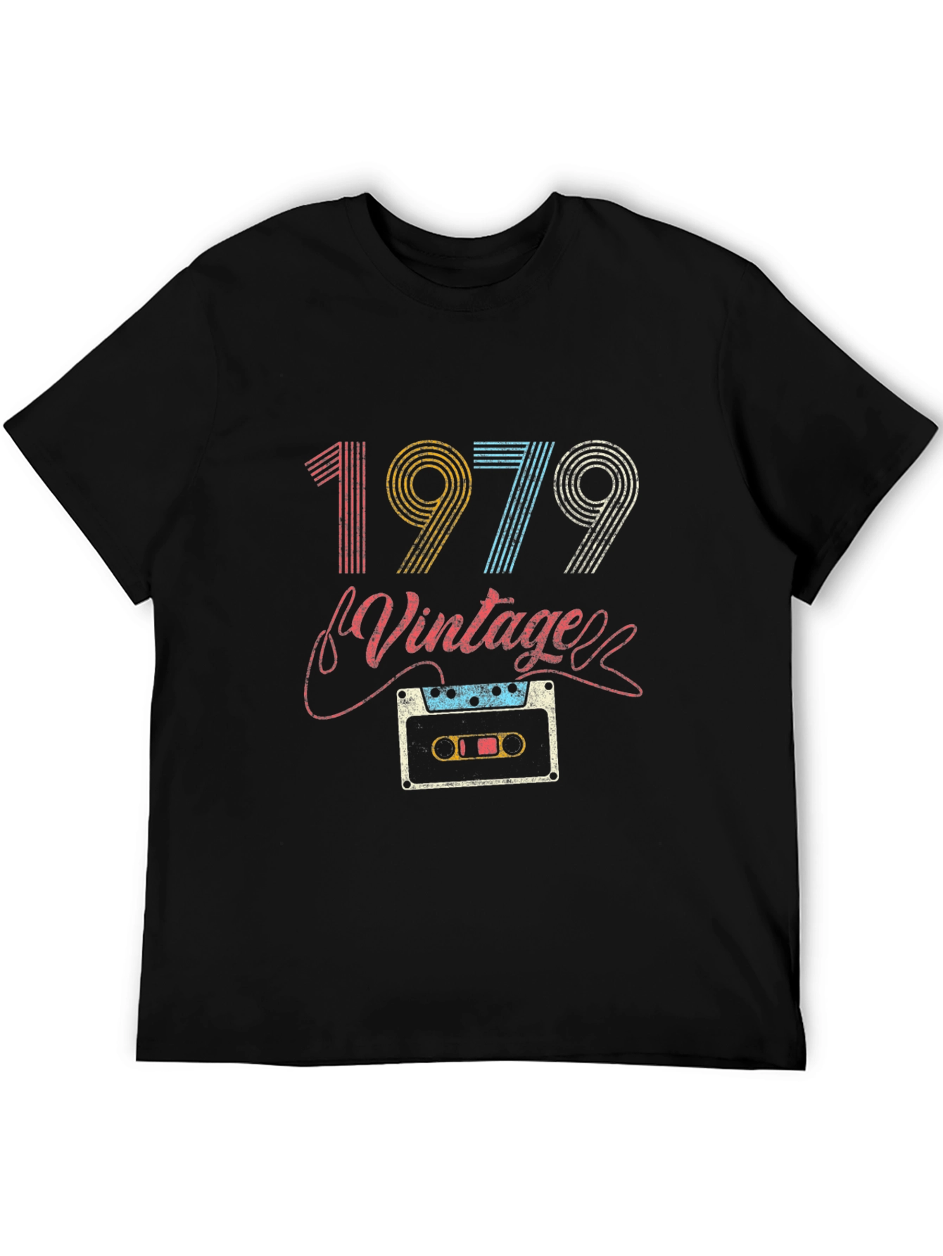 Vintage 1979 Cassette Tape Graphic Tee