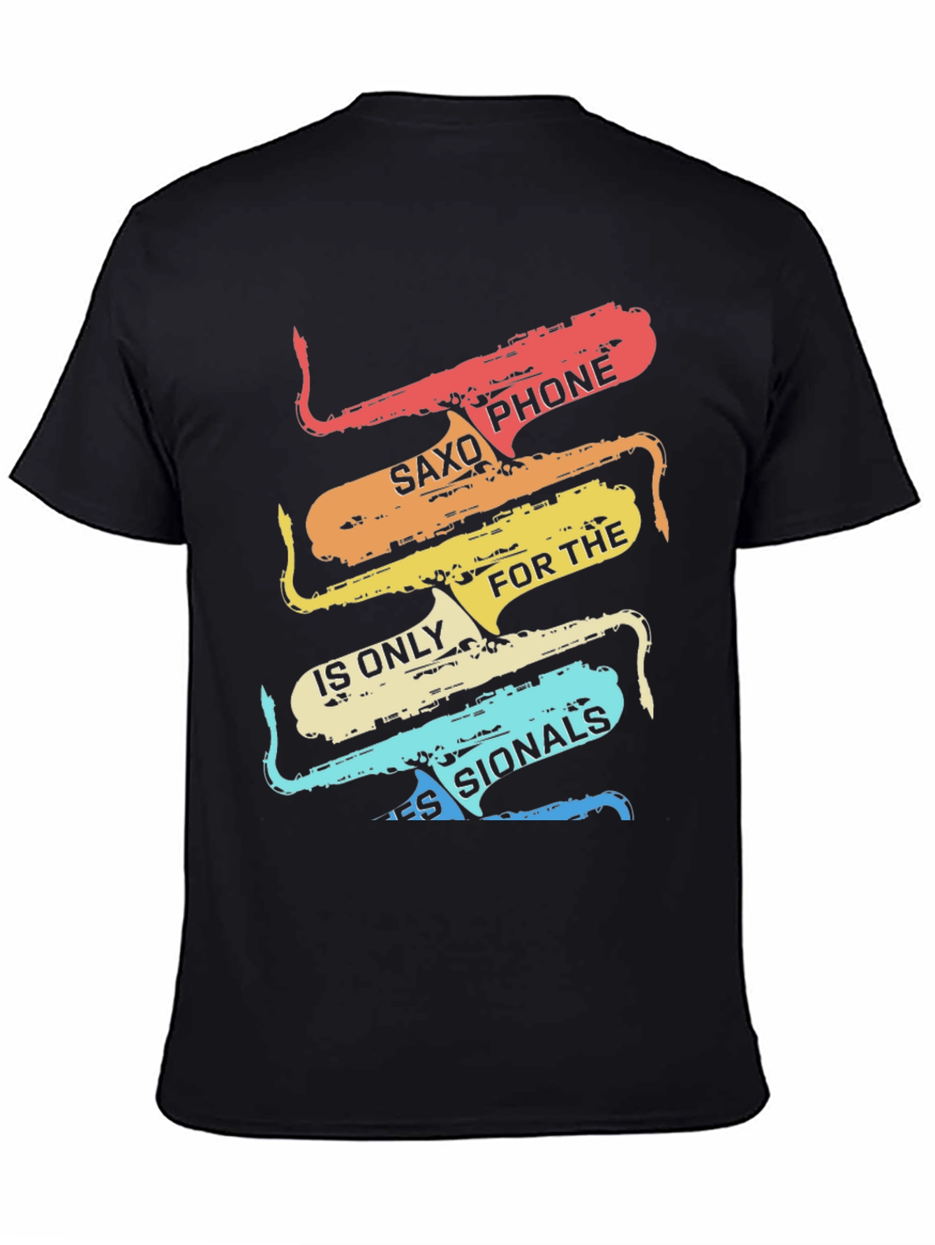 Saxophone Signals Graphic Tee