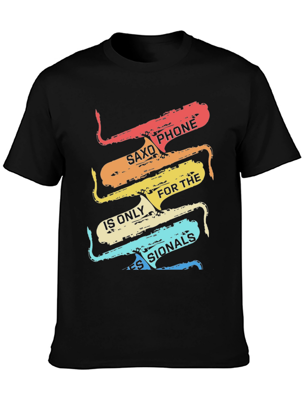 Saxophone Signals Graphic Tee