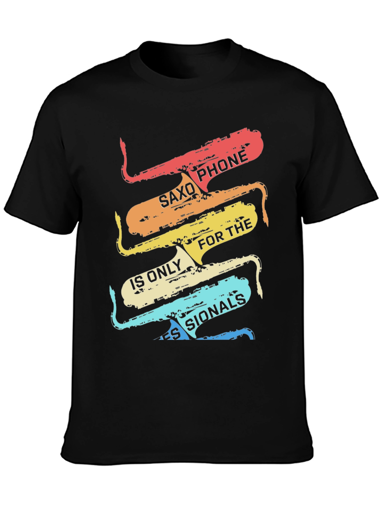 Saxophone Signals Graphic Tee