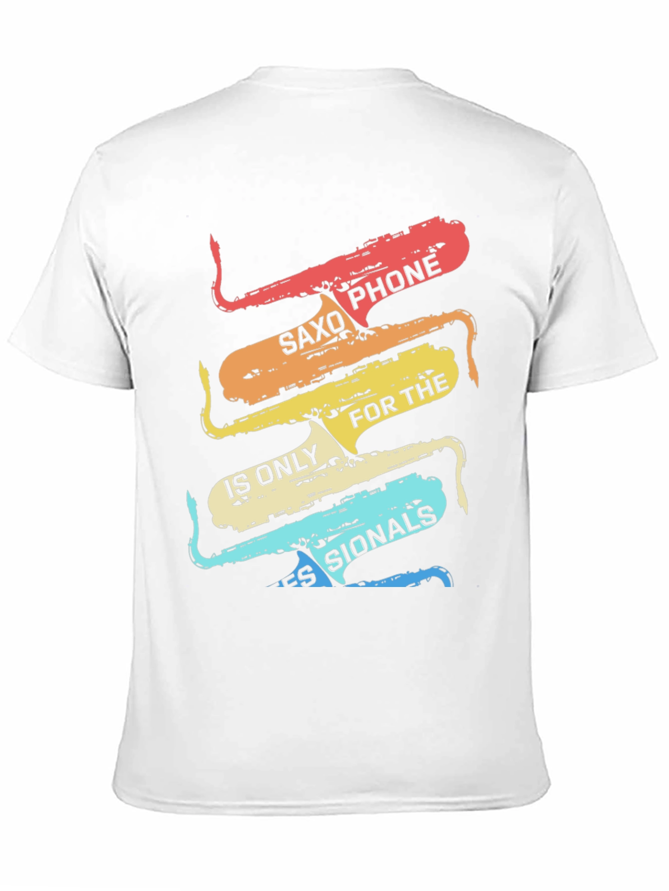 Saxophone Signals Graphic Tee