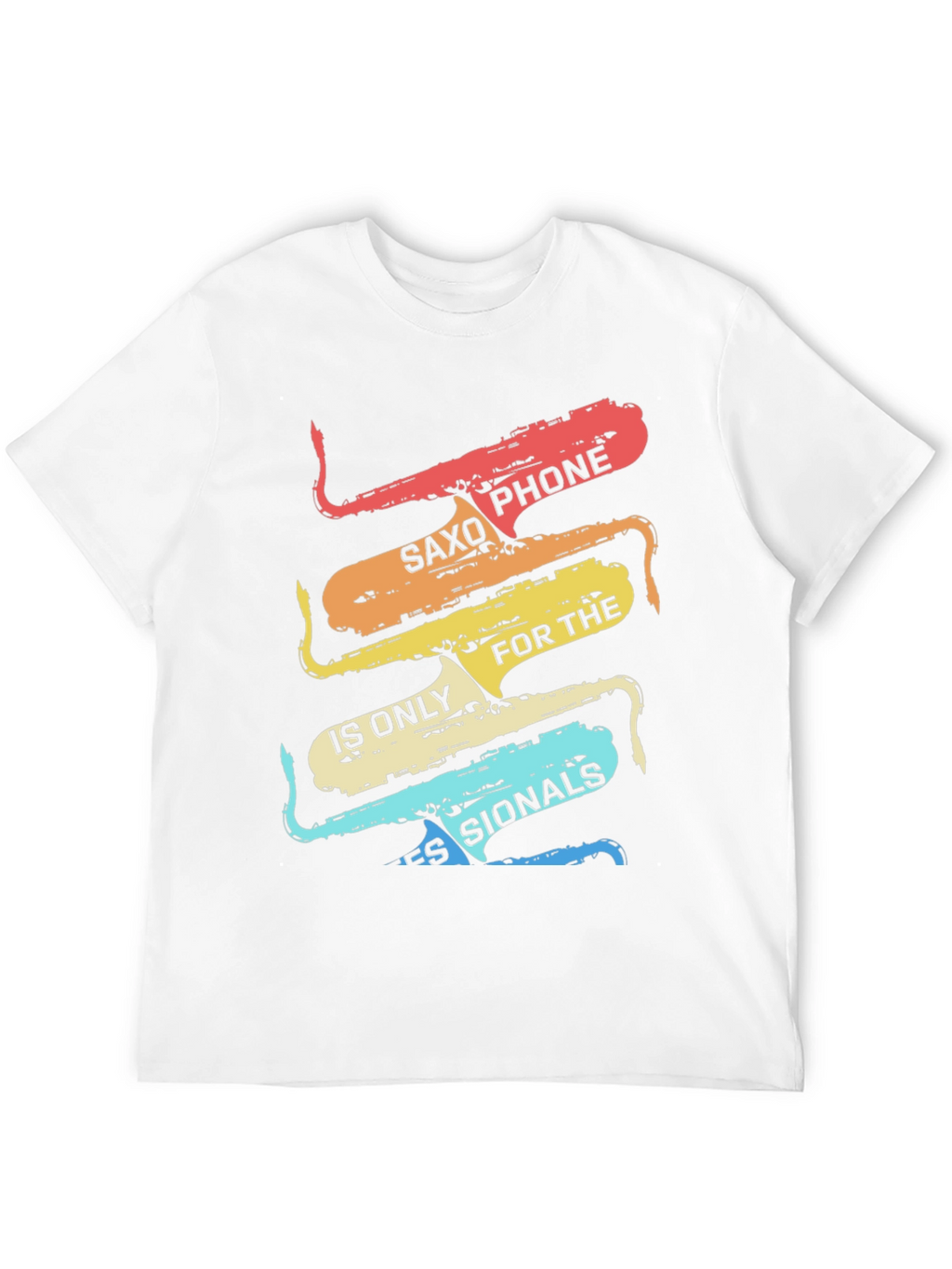Saxophone Signals Graphic Tee