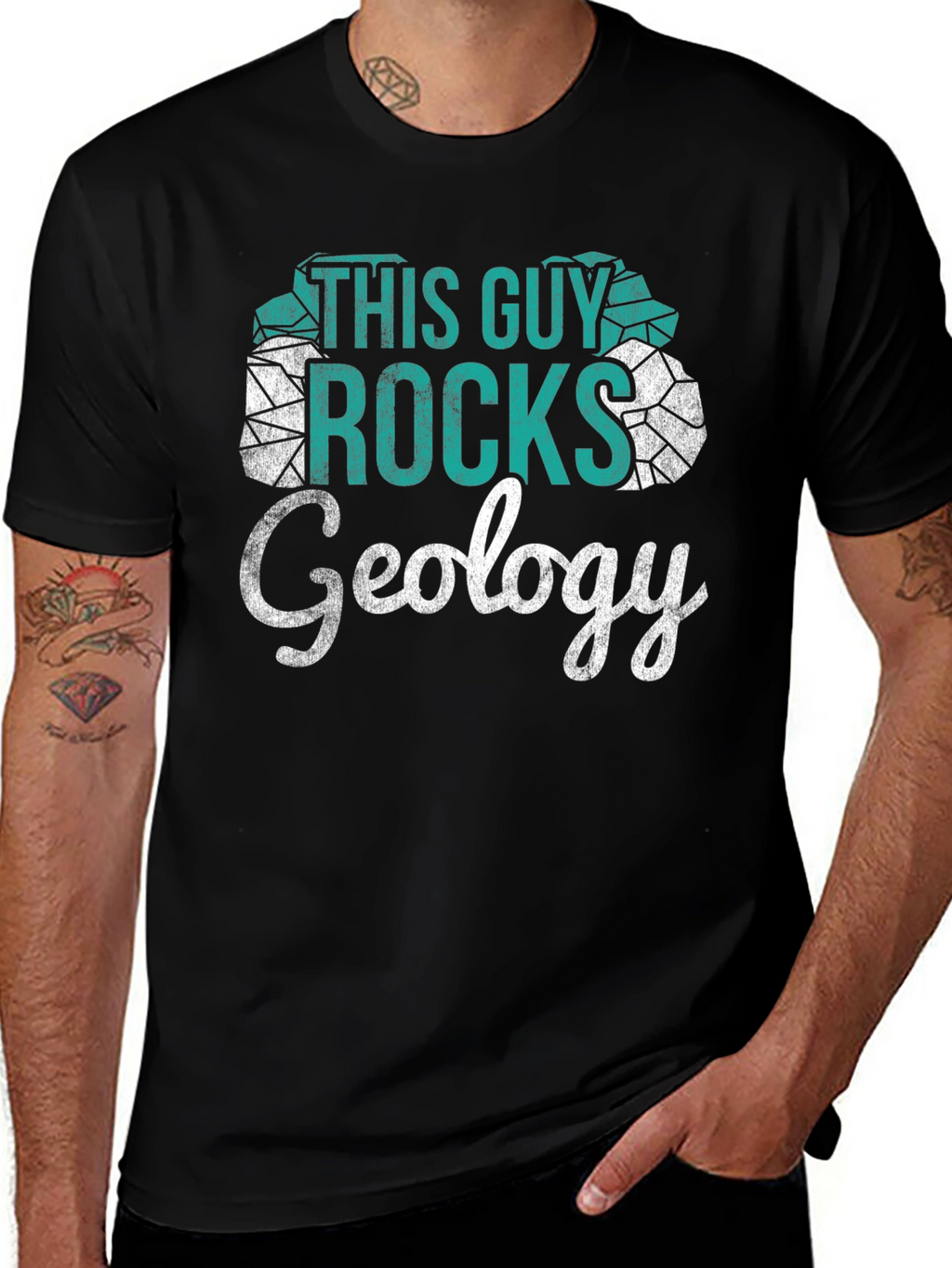 This Guy Rocks Geology T-Shirt