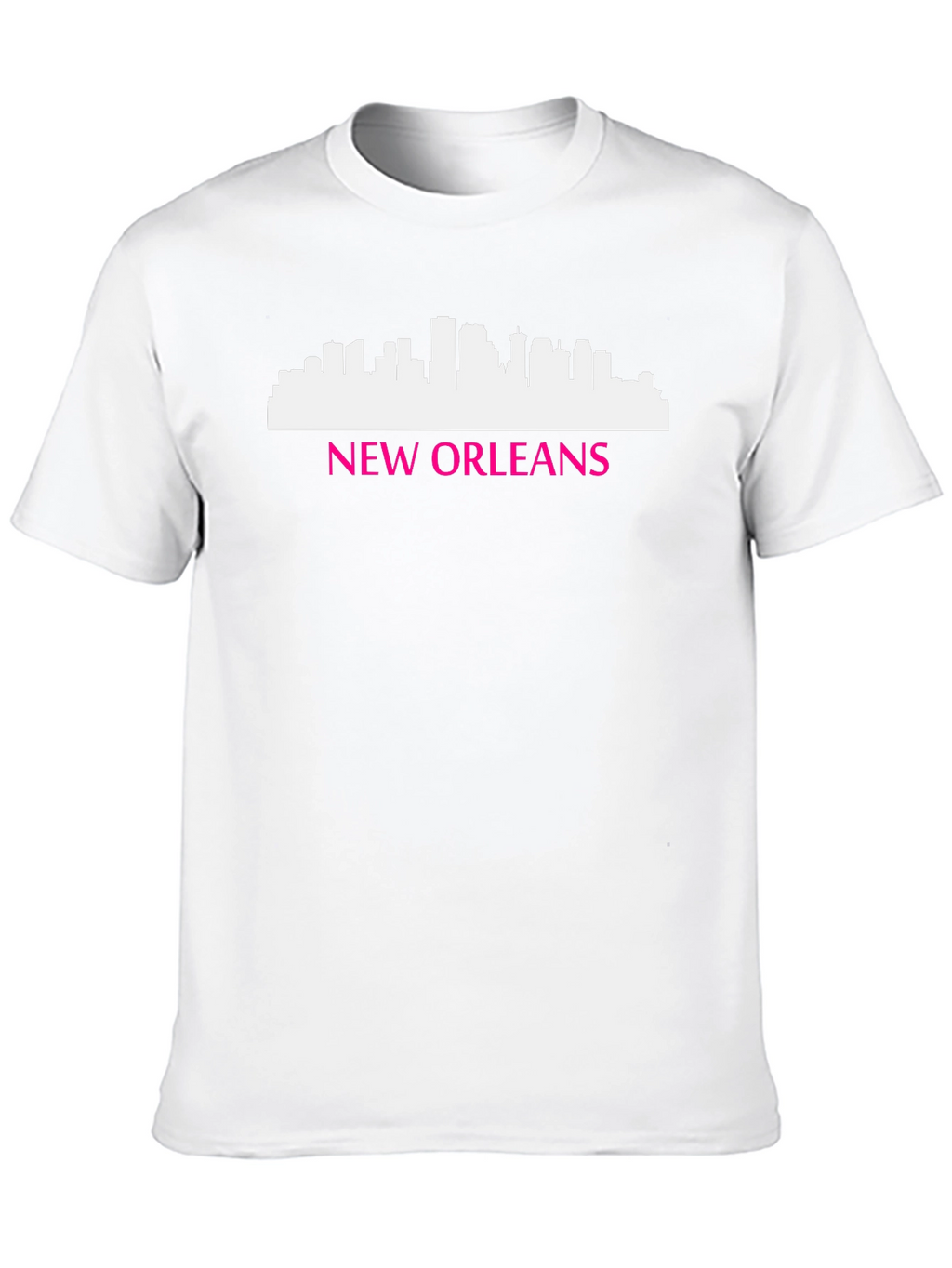 New Orleans Skyline Graphic Tee - Black T-Shirt