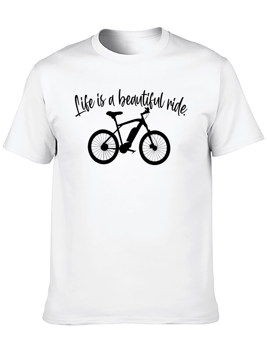 Life is a Beautiful Ride Bicycle T-Shirt