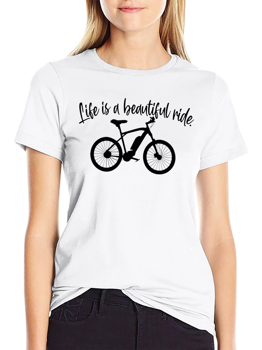 Life is a Beautiful Ride Bicycle T-Shirt