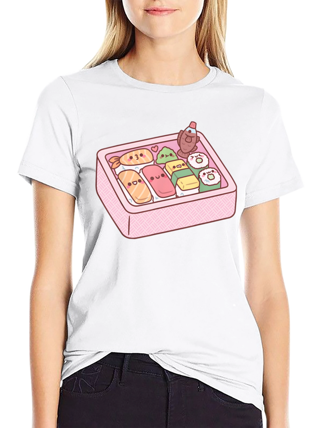 Sushi Bento Box Graphic T-Shirt