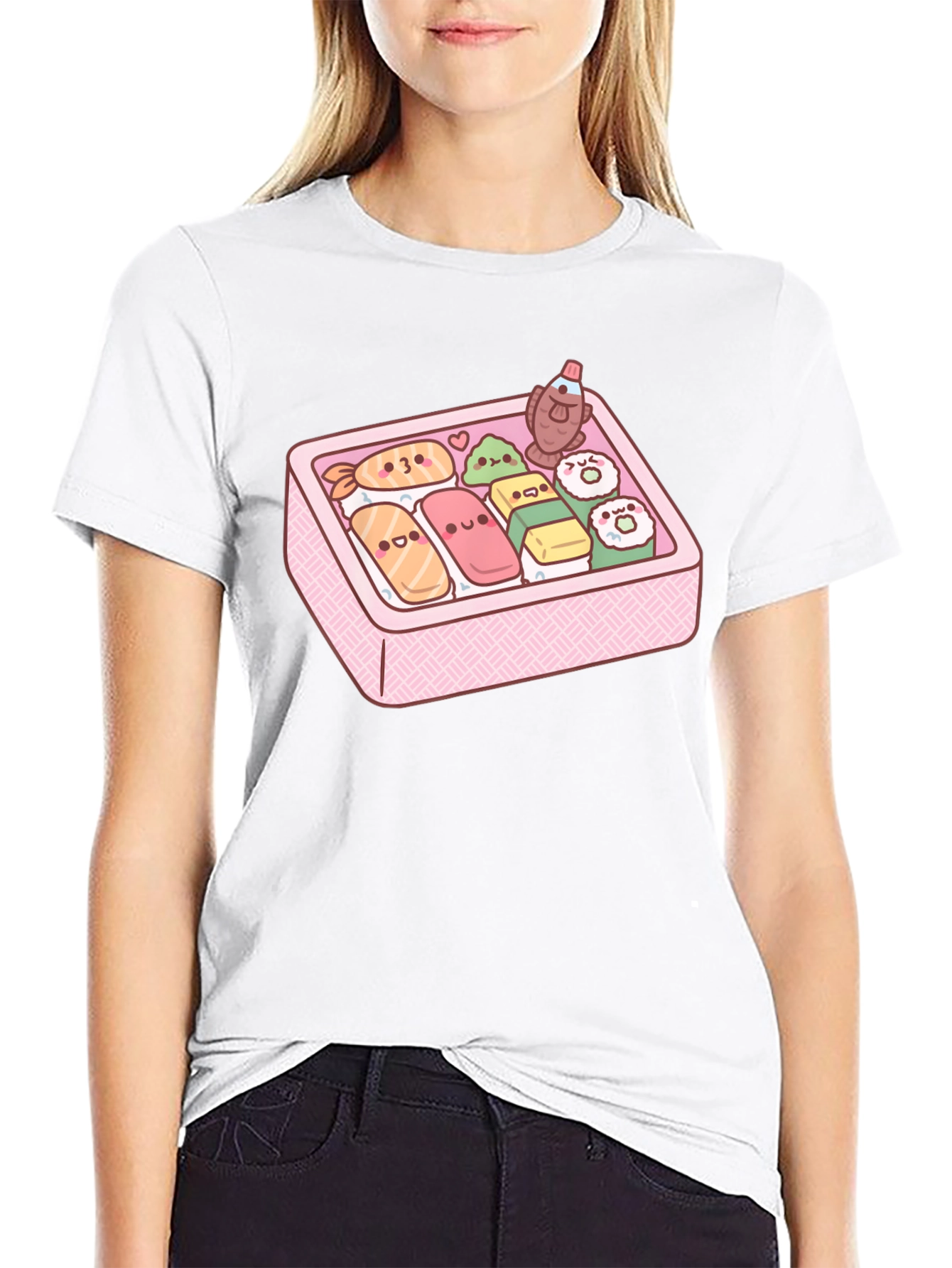 Sushi Bento Box Graphic T-Shirt