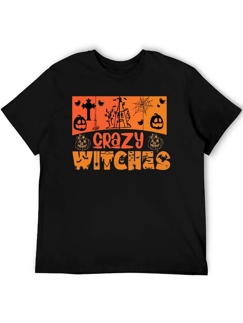 Crazy Witches Halloween T-Shirt