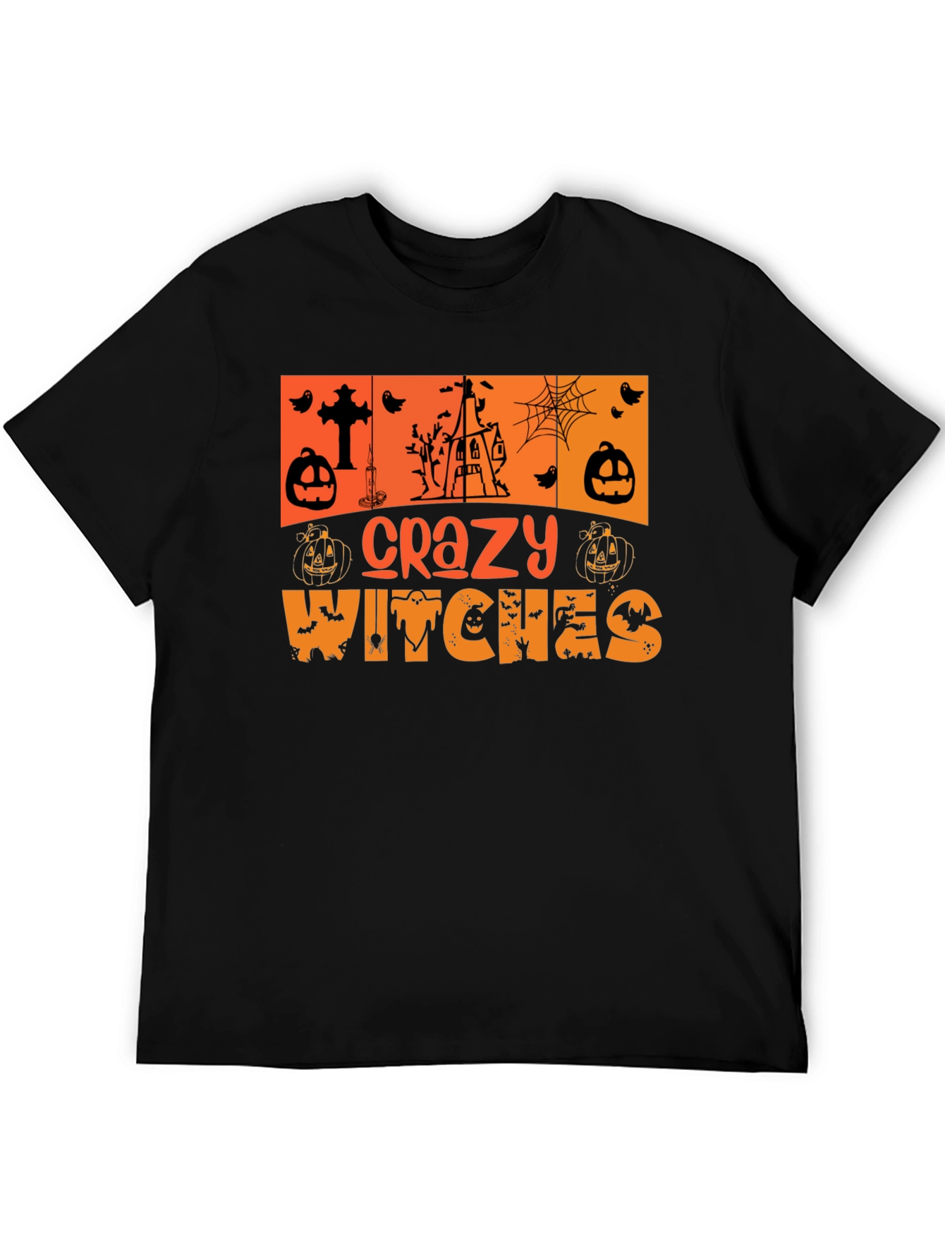 Crazy Witches Halloween T-Shirt