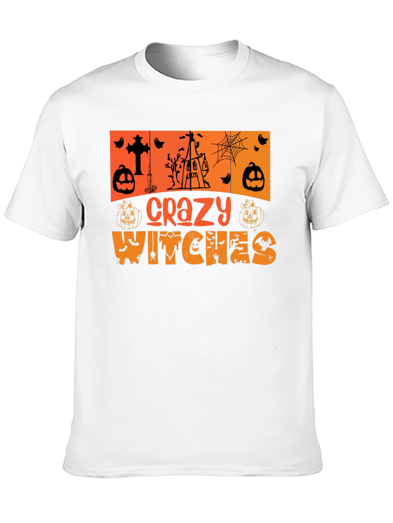 Crazy Witches Halloween T-Shirt
