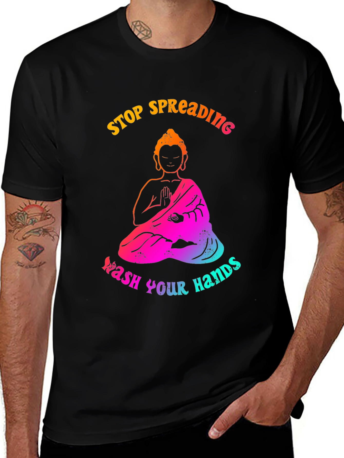 Stop Spreading Wash Hands T-Shirt