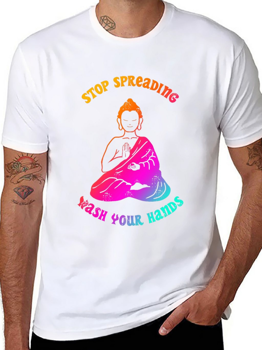 Stop Spreading Wash Hands T-Shirt