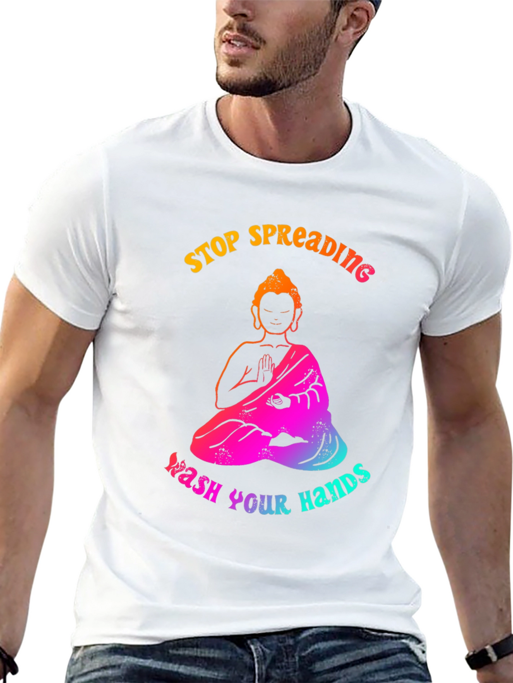 Stop Spreading Wash Hands T-Shirt