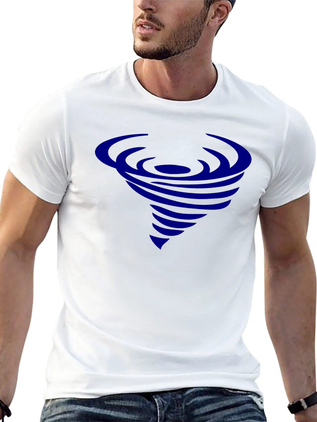 Tornado Graphic Black T-Shirt