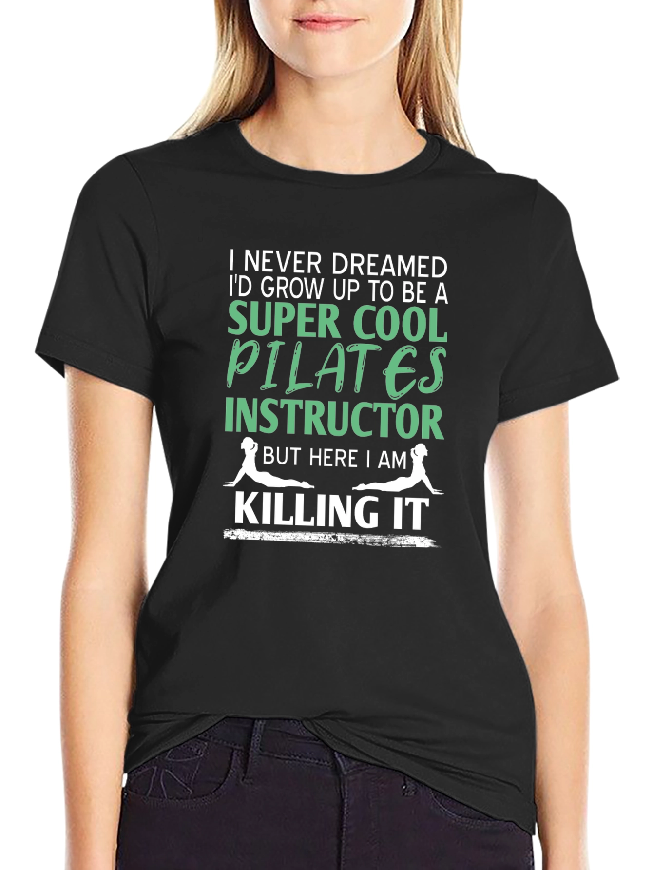 Super Cool Pilates Instructor Novelty T-Shirt