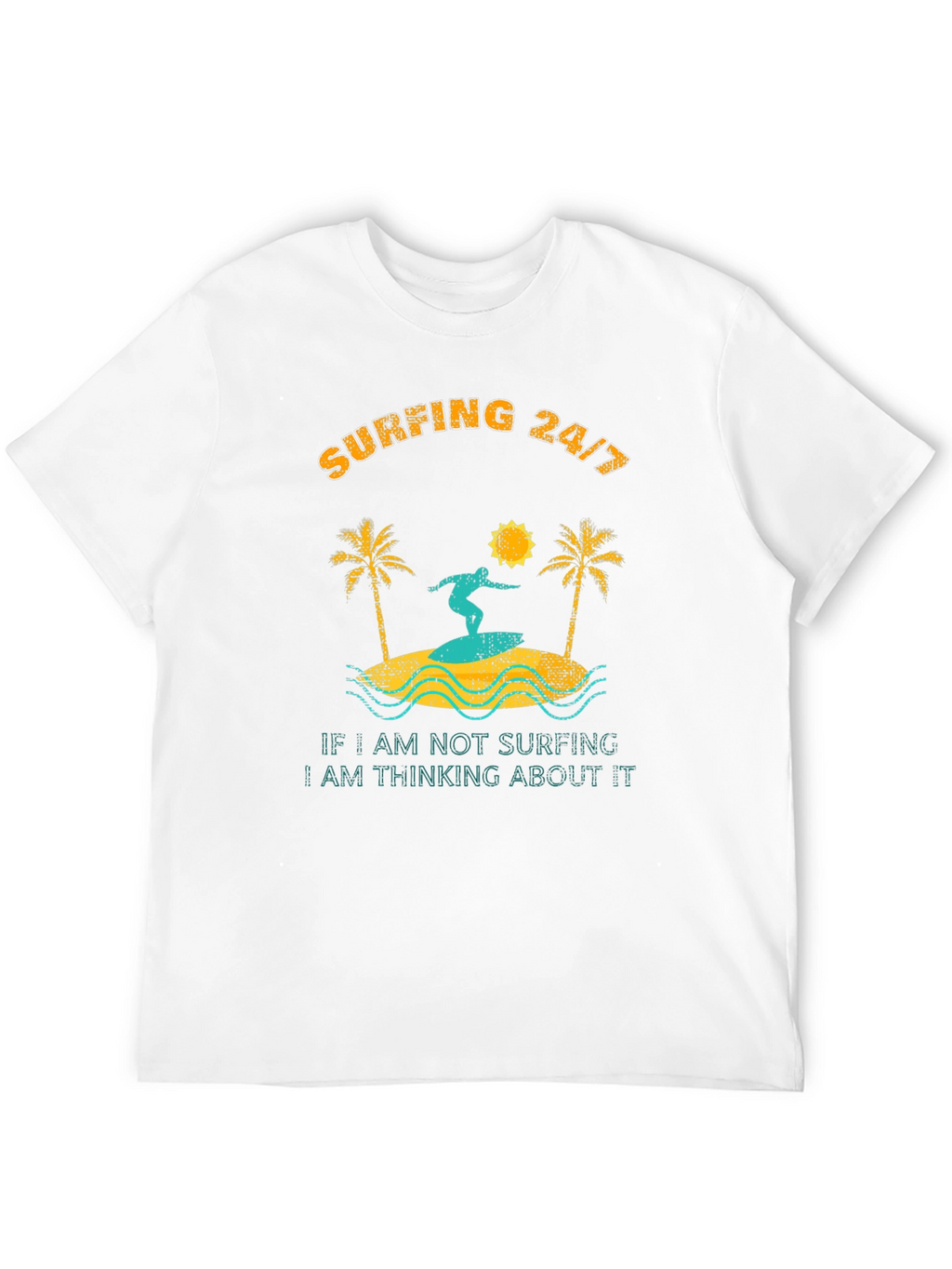 Surfing 24/7 Graphic Tee