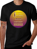 Confident Everyday Black Graphic Tee