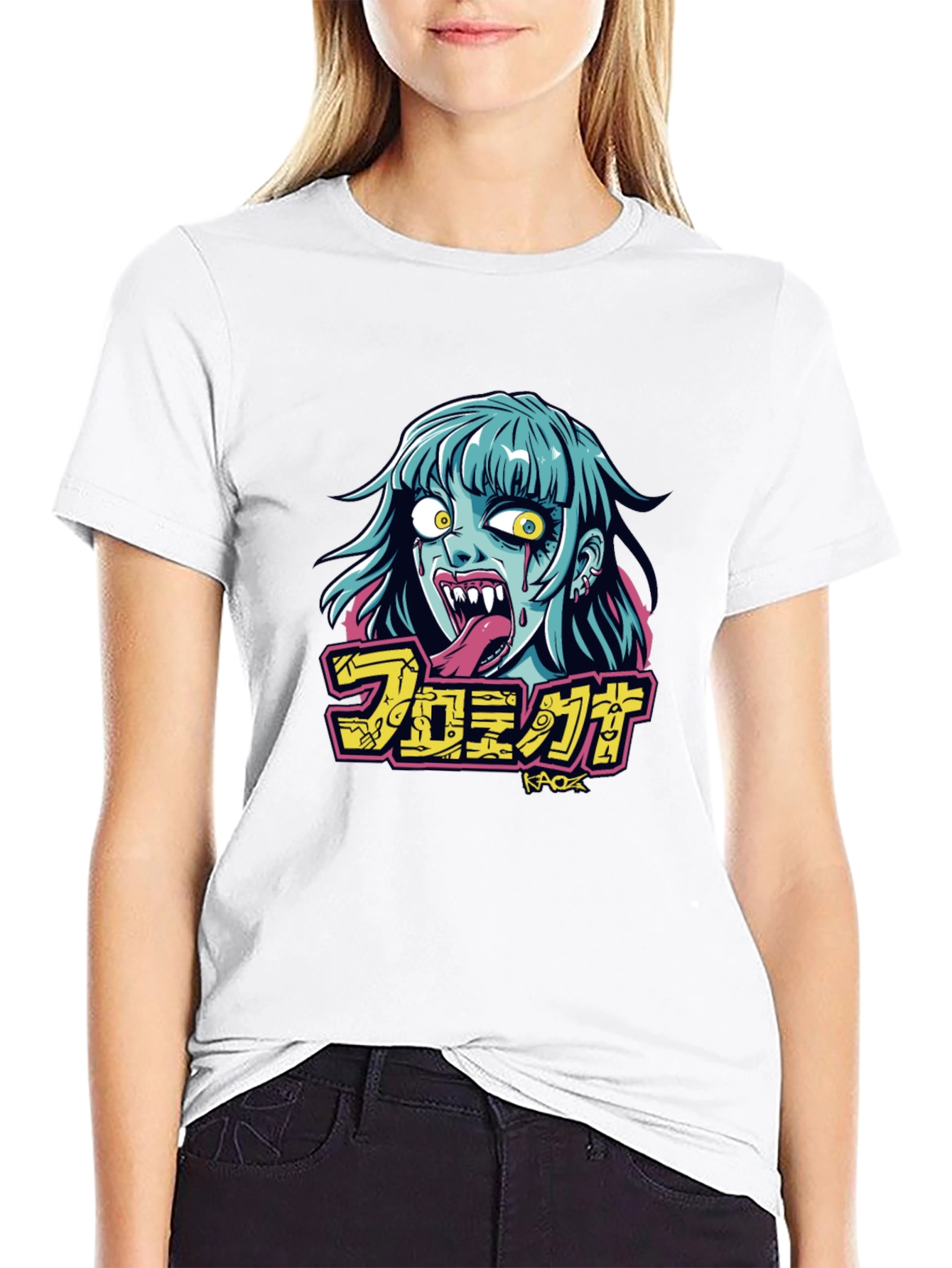 Zombie Graphic Tee - Black