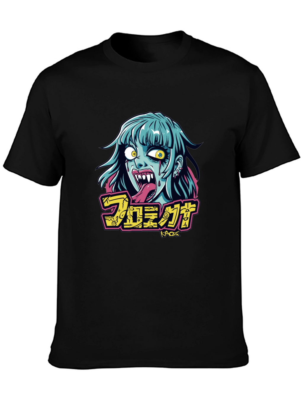 Zombie Graphic Tee - Black