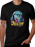 Zombie Graphic Tee - Black