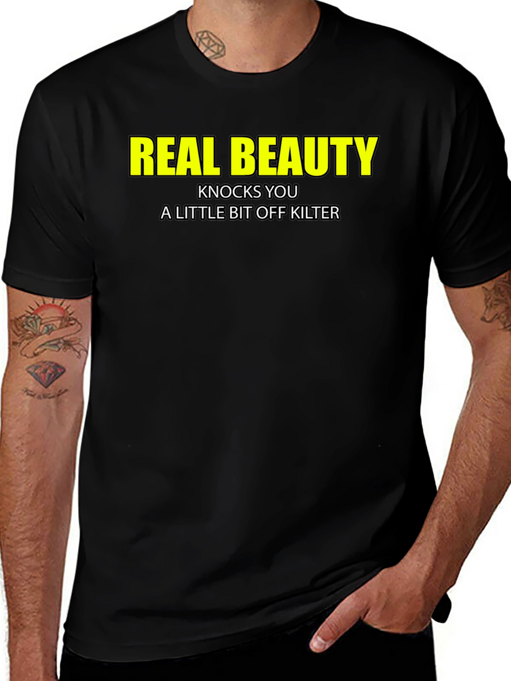 Real Beauty T-Shirt - Funny Slogan Tee